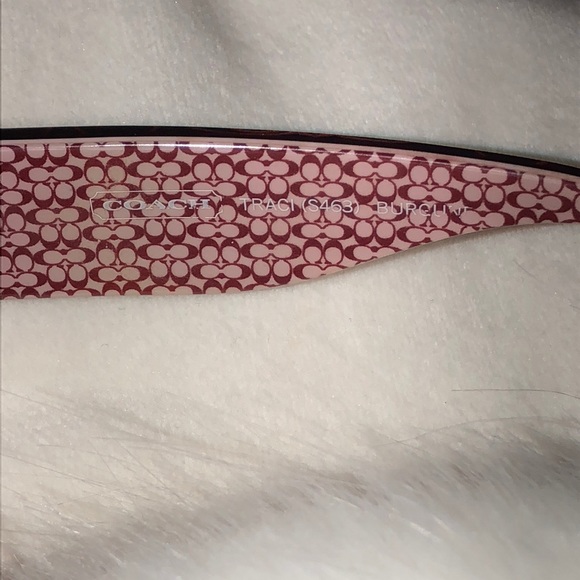 Authentic Coach Burgundy Colored Lens Sunglasses - Picture 8 of 8